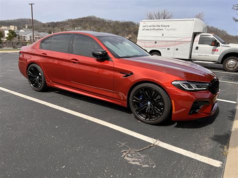 Motegi Red Metallic M5 Competition - Expectation vs Reality : r/BMW