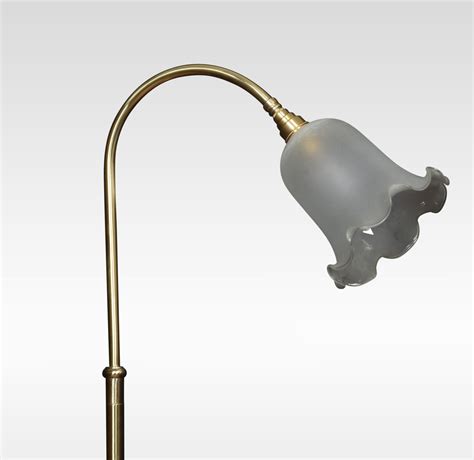 Antiques Atlas Brass Standard Reading Lamp