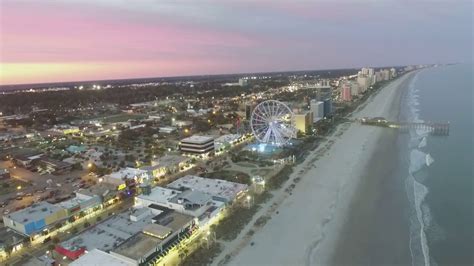 Myrtle Beach Sunset Dji Drone Youtube