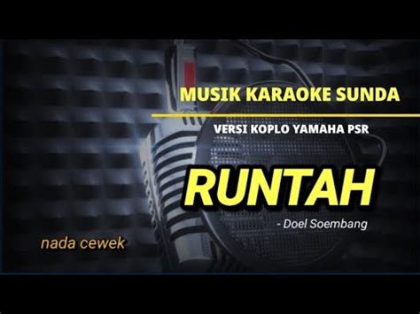 Karaoke Runtah Doel Sumbang Versi Koplo Yamaha Psr Youtube