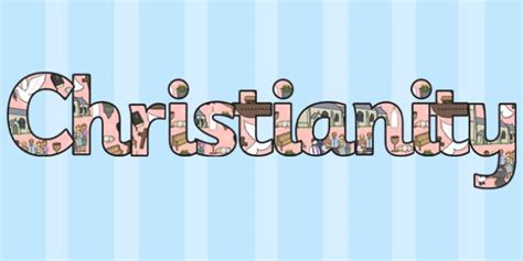 Christianity Display Lettering Christianity Display Lettering Display