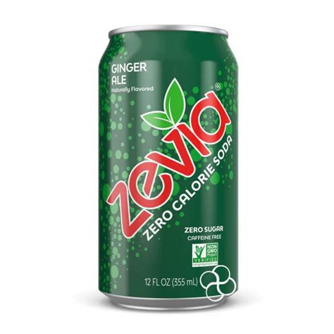 Zevia Ginger Ale Zero Calorie Soda 355mL Lazada PH