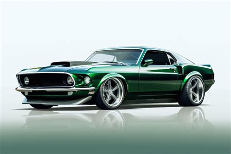 1969 Ford Mustang Mach 1 Svg And Png Files Office Art Wall Art