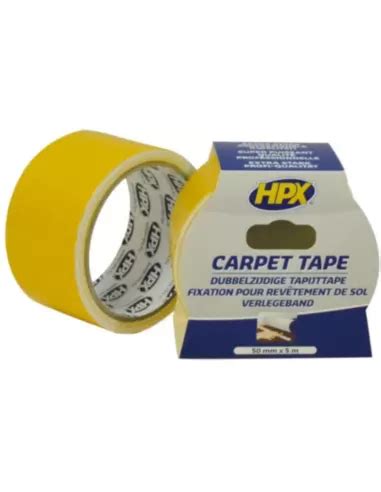 Hpx Dubbelzijdige Tapijttape Wit Mm X M