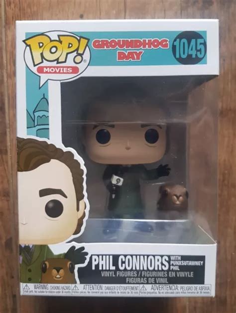 Groundhog Day Phil Connors Mit Punxsutawney Funko Pop Vinyl