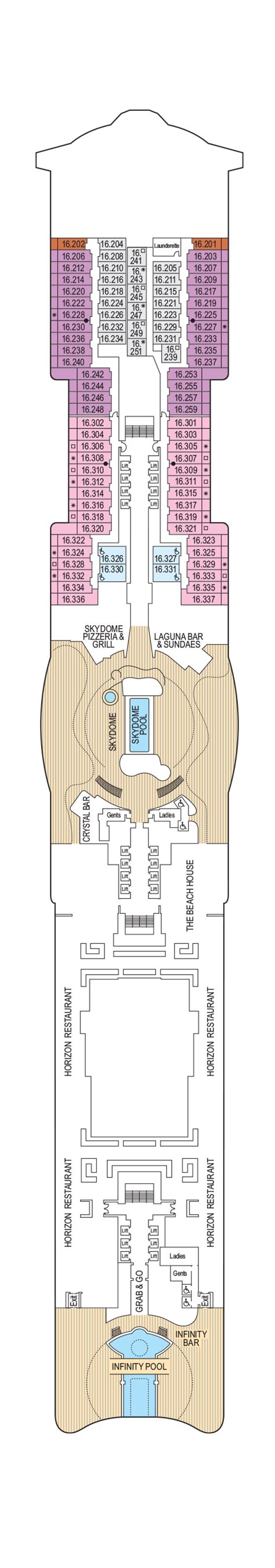 Iona Deck Plans | CruiseInd