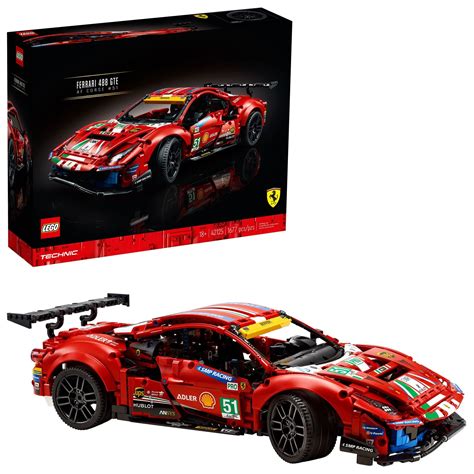 Buy LEGO Technic Ferrari 488 GTE “AF Corse #51” 42125 - Champion GT ...