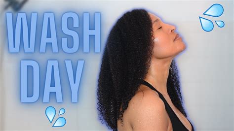 Easy Wash Day Routine Type 4 Natural Hair Youtube