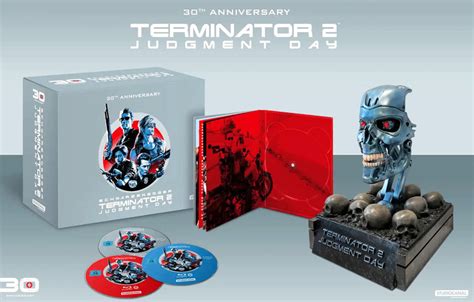 Terminator 2 Steelbook Coffret Collector Blu Ray 4k édition Limitée 3d