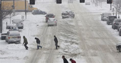 Fierce Winter Storm Sweeps Across Midwest Cbs News