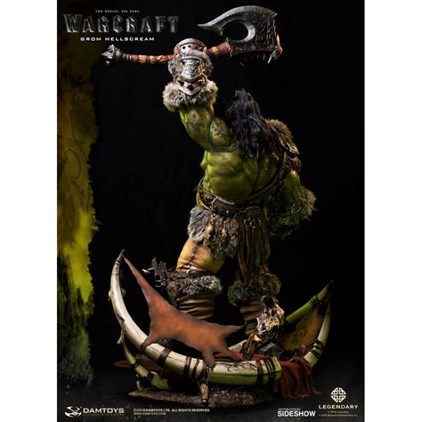 Warcraft movie Grom Hellscream Version 2 Premium Epic Series Statue Damtoys 903515