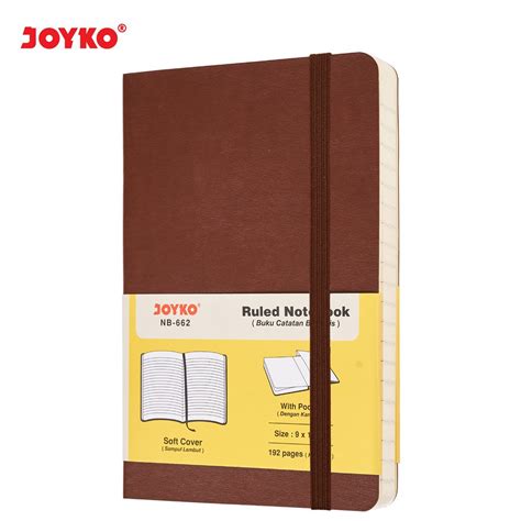 Jual Ruled Notebook Diary Agenda Buku Catatan Bergaris Joyko NB 662