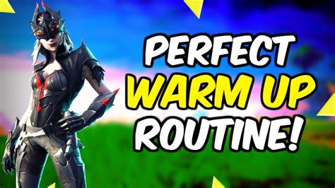 Fortnite Best Warm Up Routine Youtube