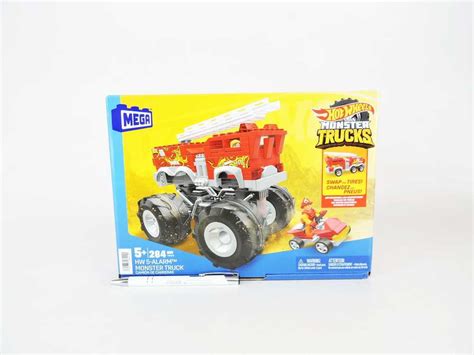 Mega Bloks Mega Construx konstruktorius Hot Wheels Gaisrinės sunkvežimis modelis HHD