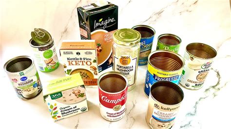 Canned Cream Of Mushroom Soup Brands Ranked