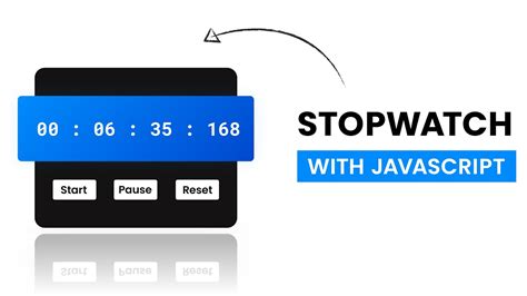 Create A Stopwatch Using Javascript Step By Step Javascript Project