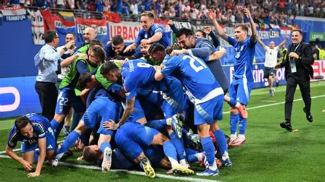 Agónico empate de Italia ante Croacia para avanzar a los octavos de