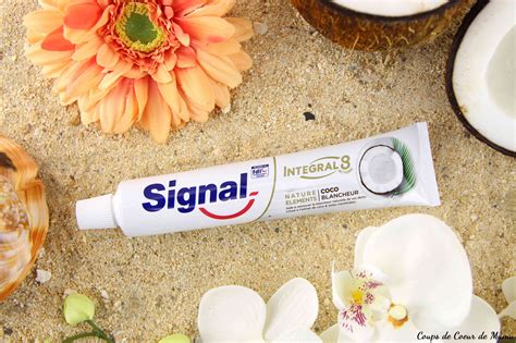 Je Teste Le Nouveau Dentifrice SIGNAL Integral 8 Coco Blancheur