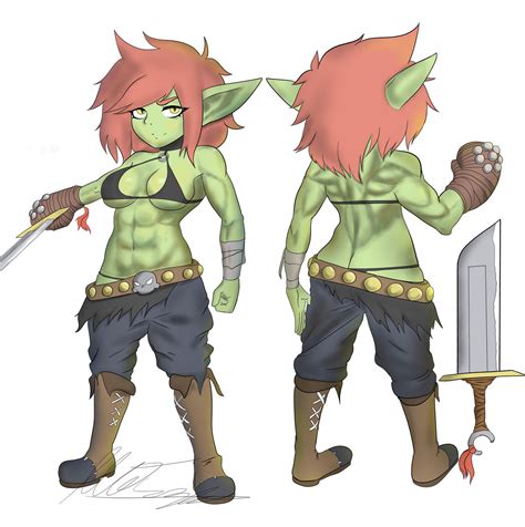 Goblin Warrior Oc By Matszu On Deviantart