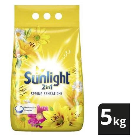 Sunlight Spring Sensations 2in1 Hand Washing Powder Detergent 5kg Offer