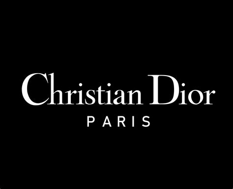 Christian Dior Paris Brand Clothes Logo Symbol White Design luxury ...