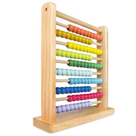 Color Baby Boulier En Bois 27 X 30 Cm Achat Vente Boulier