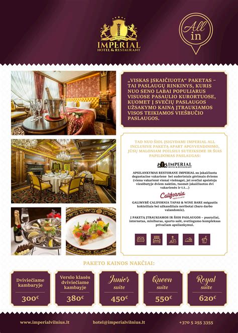 Imperial all inclusive by Imperial Hotel & Restaurant - Issuu