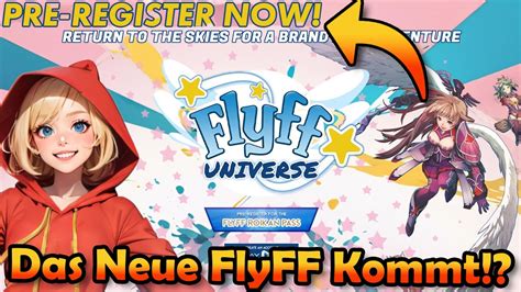 Jetzt für Playpark FlyFF Universe Pre Registrieren YouTube