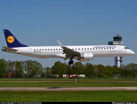 D Aebl Lufthansa Regional Embraer Erj Lr Erj Lr Photo By