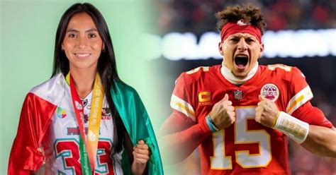 Eres Una Gran Jugadora Patrick Mahomes De Kansas City Llena De