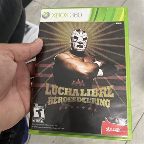 Lucha Libre AAA Heroes Del Ring Xbox 360 Complete In Box CIB