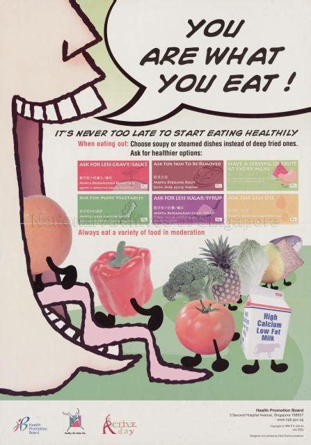 You Are What You Eat It S Never Too Late To Start Eating