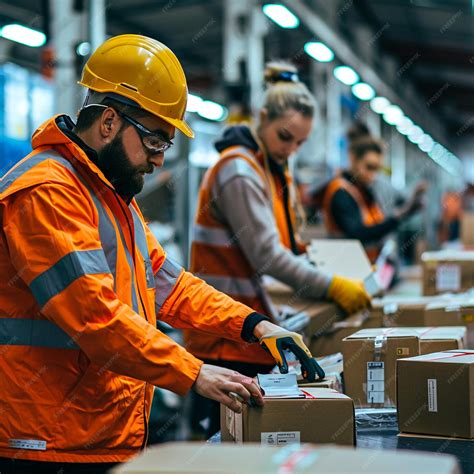 industrial warehouse worker conducting inventory management