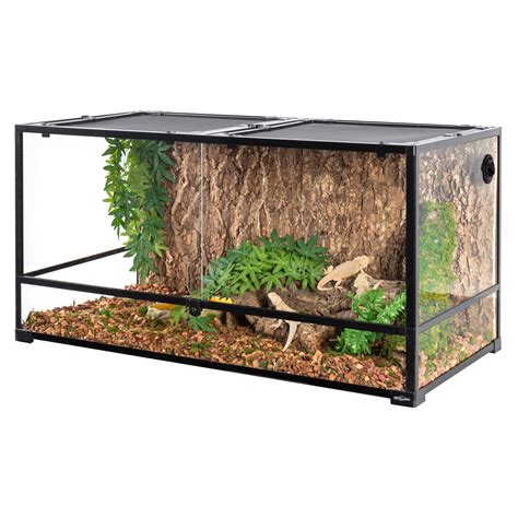 Buy Reptizoo Large Reptile Glass Terrarium Tall Extra Long 48 L X 24