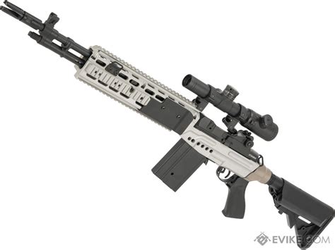 Cyma Full Metal M Ebr Designated Marksman Rifle Airsoft Aeg Color