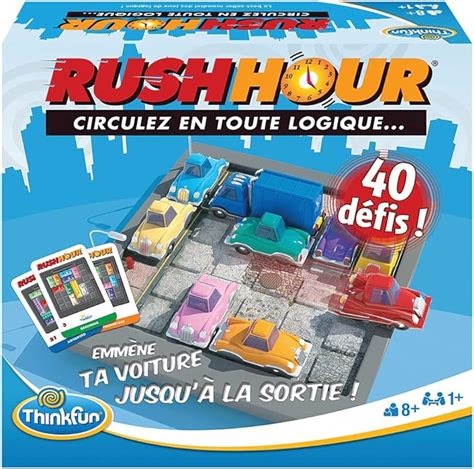 Thinkfun Rush Hour Logikspiel Puzzlespiel Stau