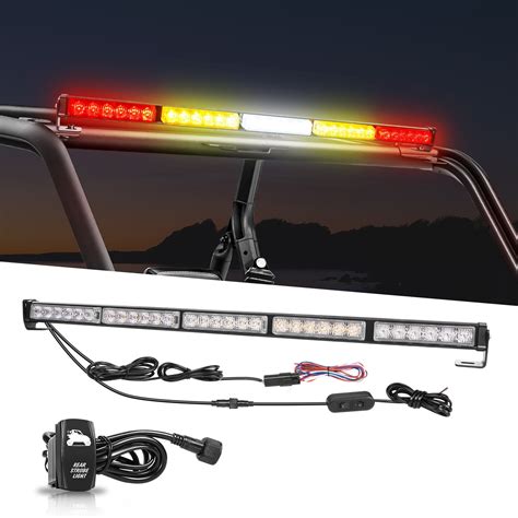 Led Chase Light Bar Offroadown Offroad Rear Led Chase Strobe