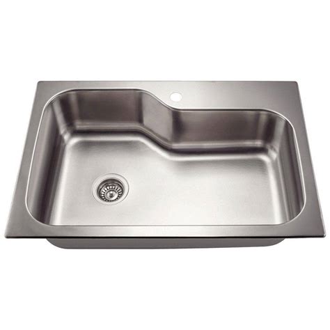 Polaris Sinks All In One Dualmount Stainless Steel In Hole Single