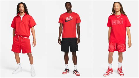 Nike Air Force 1 Low Athletic Department Sail University Red Outfits