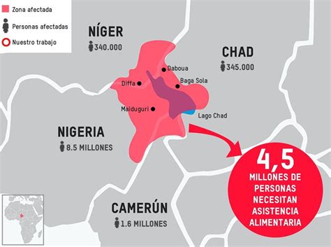 Lago Chad As Se Seca El Lago Chad Del Que Depende La Supervivencia