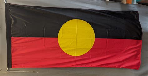 Aboriginal flag, Outdoor. 180 x 90 cm. New — Flag Monkey