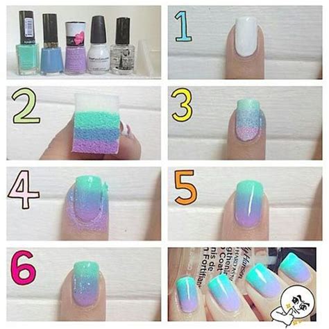 How To Do Ombre Nails Like A Pro: Tutorial With Pictures | Ombre nail ...