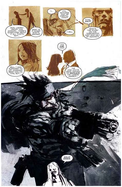 Metal Gear Solid Art Ashley Wood