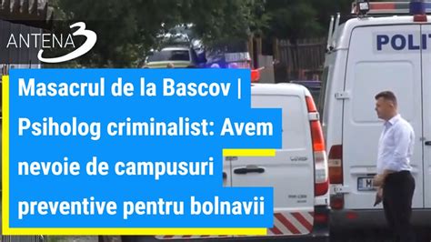 Masacrul De La Bascov Psiholog Criminalist Avem Nevoie De Campusuri