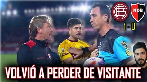 Newell s que jugo espantoso perdió ante Lanus por 1 a 0 YouTube