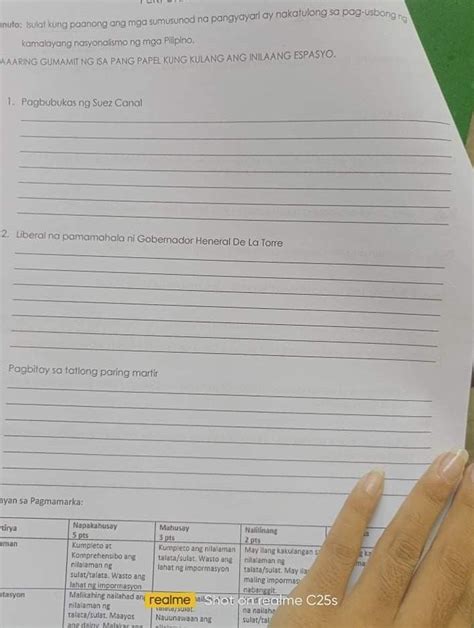 Pasagot Po Pls Sana Po Wag Niyo Sayangin Yung Points Brainly Ph