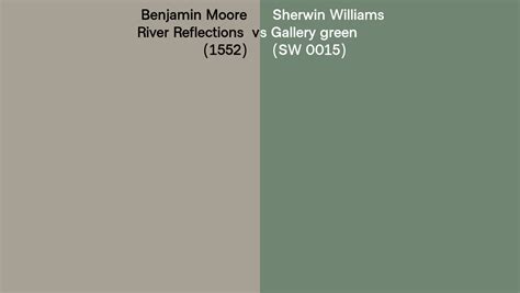 Benjamin Moore River Reflections 1552 Vs Sherwin Williams Gallery