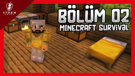 Minecraft Survival Bölüm 02 YouTube