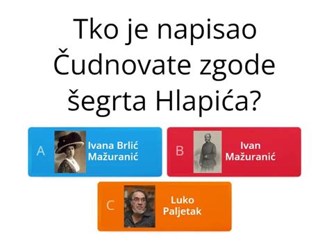 Šegrt Hlapić Kviz