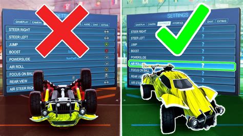 BEST ROCKET LEAGUE CONTROL SETTINGS 2021 The ULTIMATE Controller